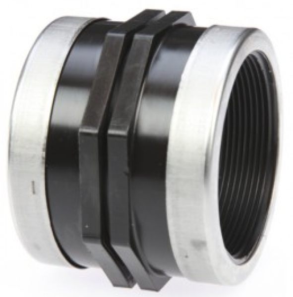 PP 2" x 2" Muffe IG/IG